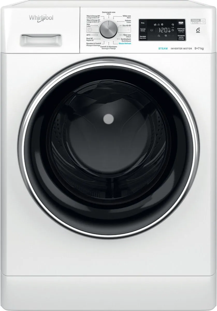 Whirlpool FFWDB 976258E Wasdroger 7 kg