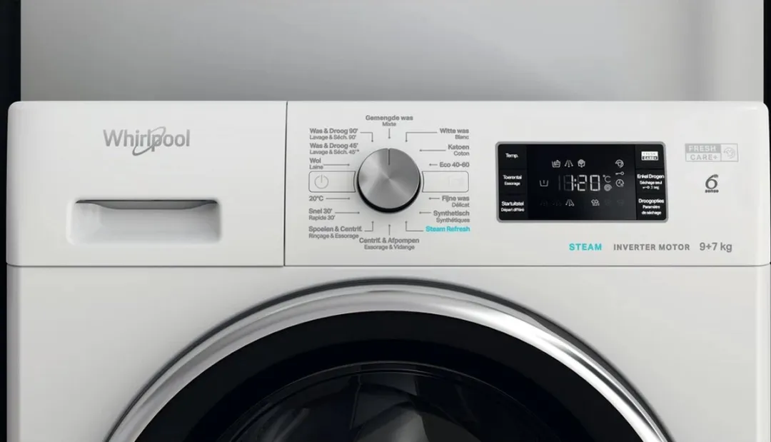 Whirlpool FFWDB 976258E Wasdroger 7 kg - Wit