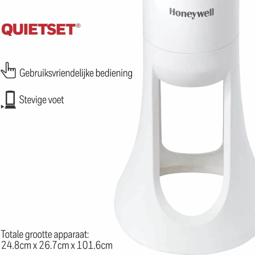 Honeywell QuietSet HYF260 Torenventilator - Wit