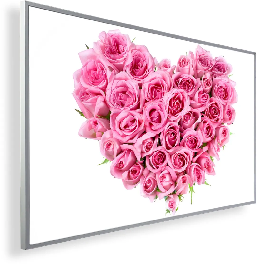Könighaus Infrarood Hartjes Bloemen 178 Verwarmingspaneel 300W
