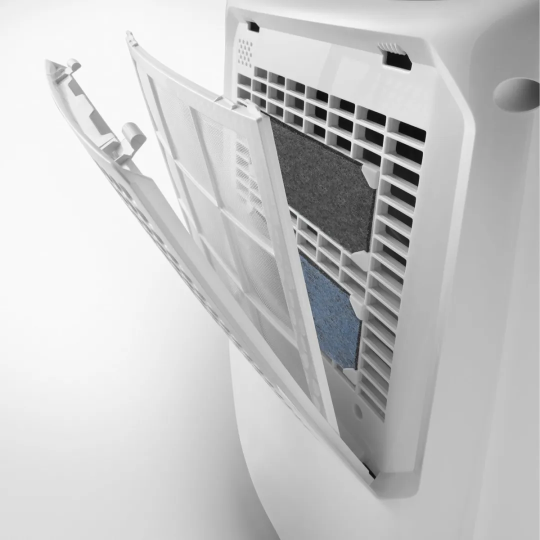De'Longhi DEX212SF Luchtontvochtiger 2,1L - 55m² - Wit