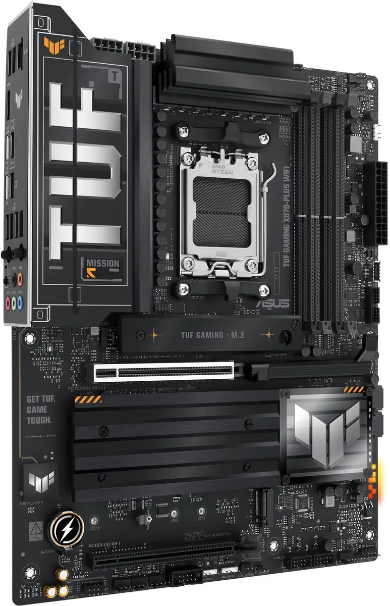 ASUS TUF GAMING X870-PLUS WIFI Moederbord - AM5 X870 - ATX