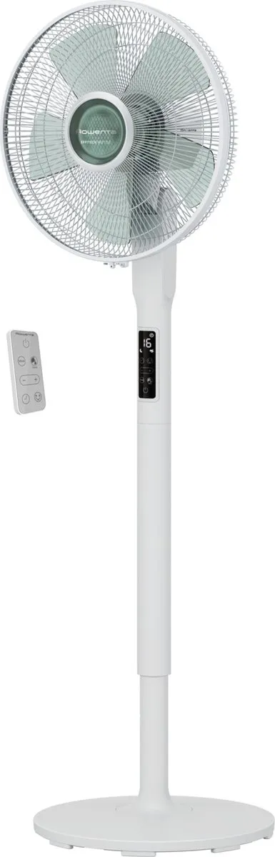 Rowenta Turbo Silence Extreme+ VU5890 Statiefventilator - 34W - 32cm - Wit