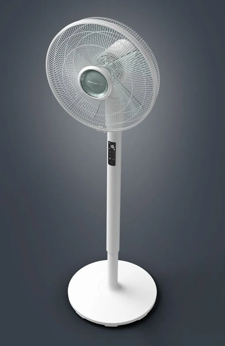 Rowenta Turbo Silence Extreme+ VU5890 Statiefventilator - 34W - 32cm - Wit