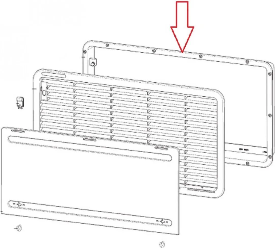 Dometic LS 330 Inbouwframe