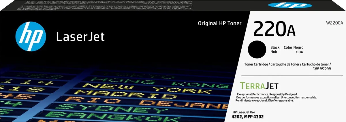 HP 220A Tonercartridge - Zwart - 1800 Afdrukken
