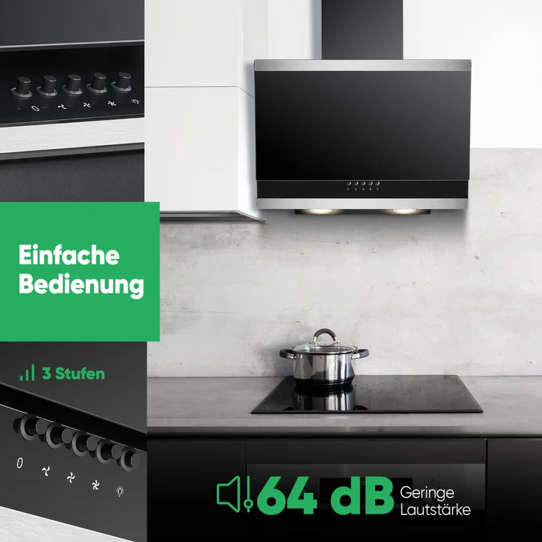 Bomann DU 7610 G Afzuigkap 60cm - 316m³/u