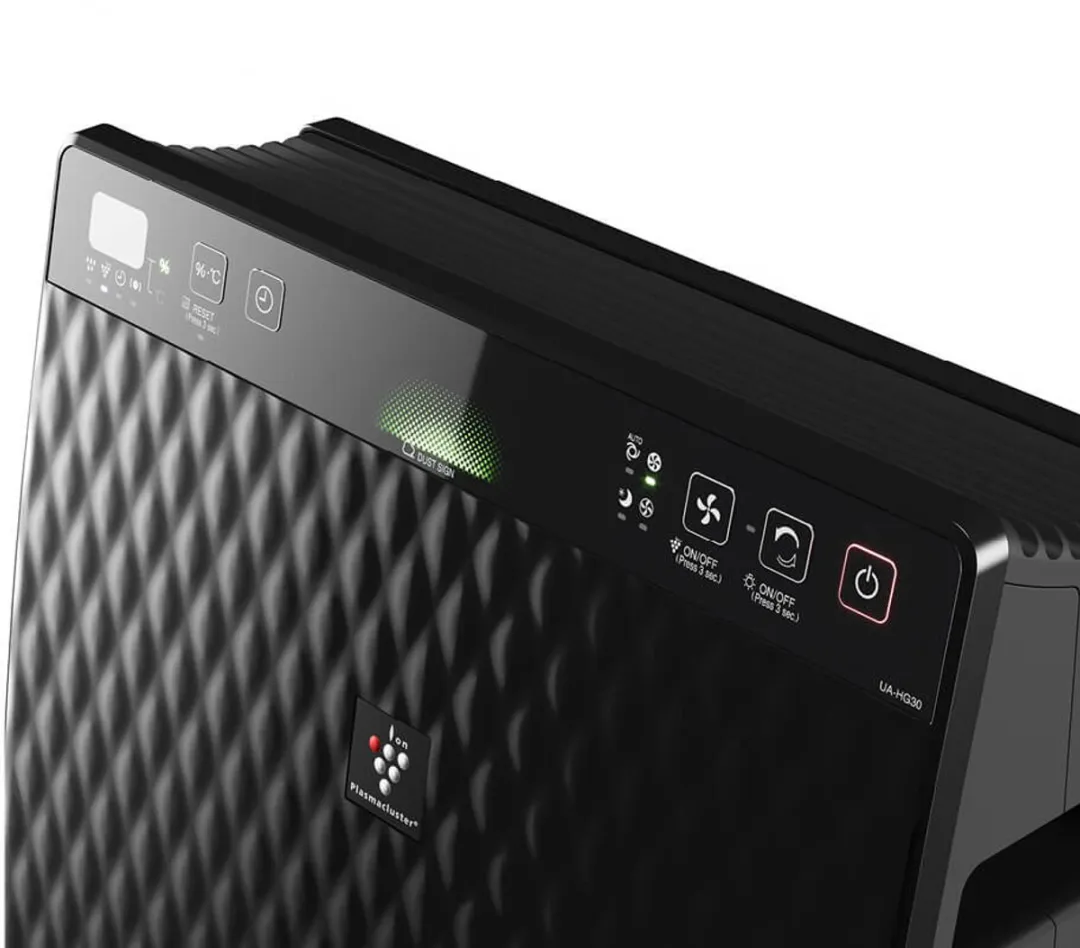 Sharp UA-HG30E-B Luchtreiniger 21m² - 27W - Zwart
