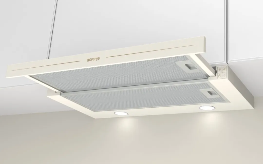 Gorenje BHP62CLI Inbouw Afzuigkap - 435 m³/u - Ivoor