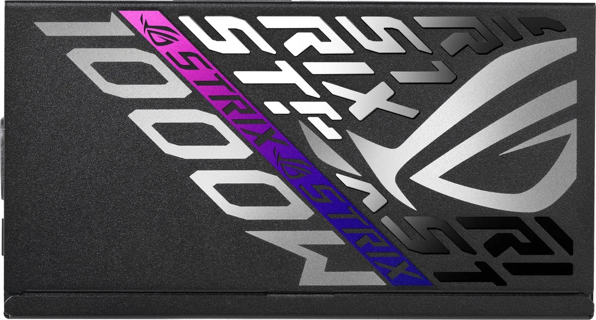 ASUS ROG Strix 1000W Voeding - 90YE00W1-B0NA00 - Zwart/Zilver