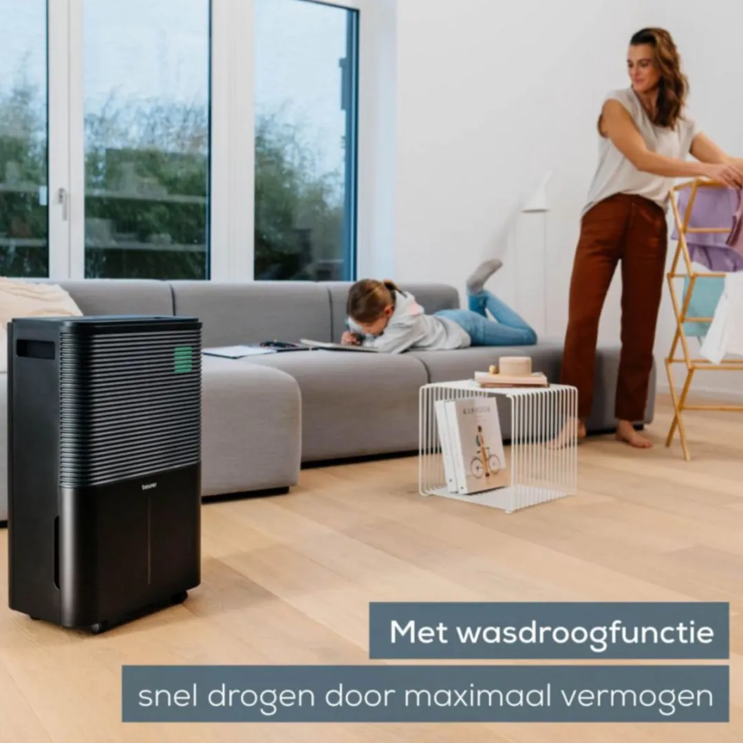 Beurer LE 250 Luchtontvochtiger 4L - 330W - 60 m² - Zwart