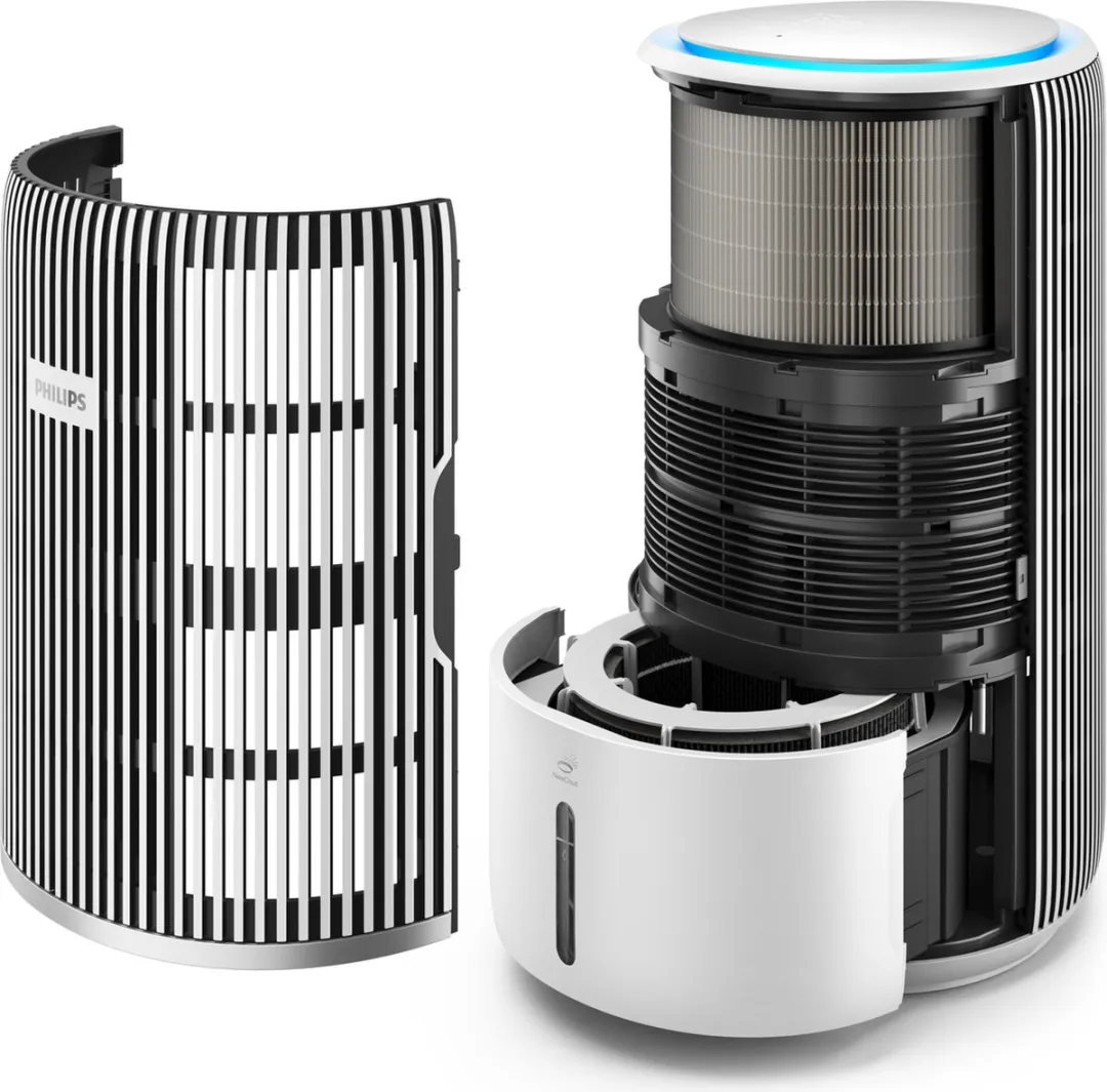 Philips PureProtect Water AC3420/10 Luchtzuiveraar & Bevochtiger - 78m² - Grijs - afbeelding 6 van 6