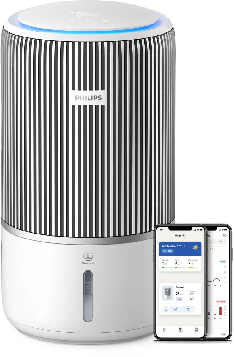 Philips PureProtect Water AC3420/10 Luchtzuiveraar & Bevochtiger