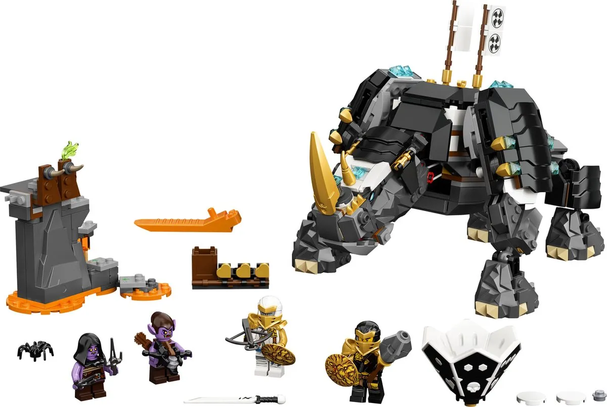 LEGO Ninjago Zane's Mino-Figuur 71719 - 57 Onderdelen
