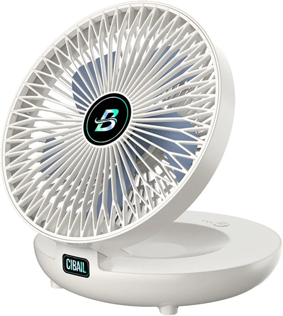 RedParrot Mini Accu Ventilator 5W - Wit