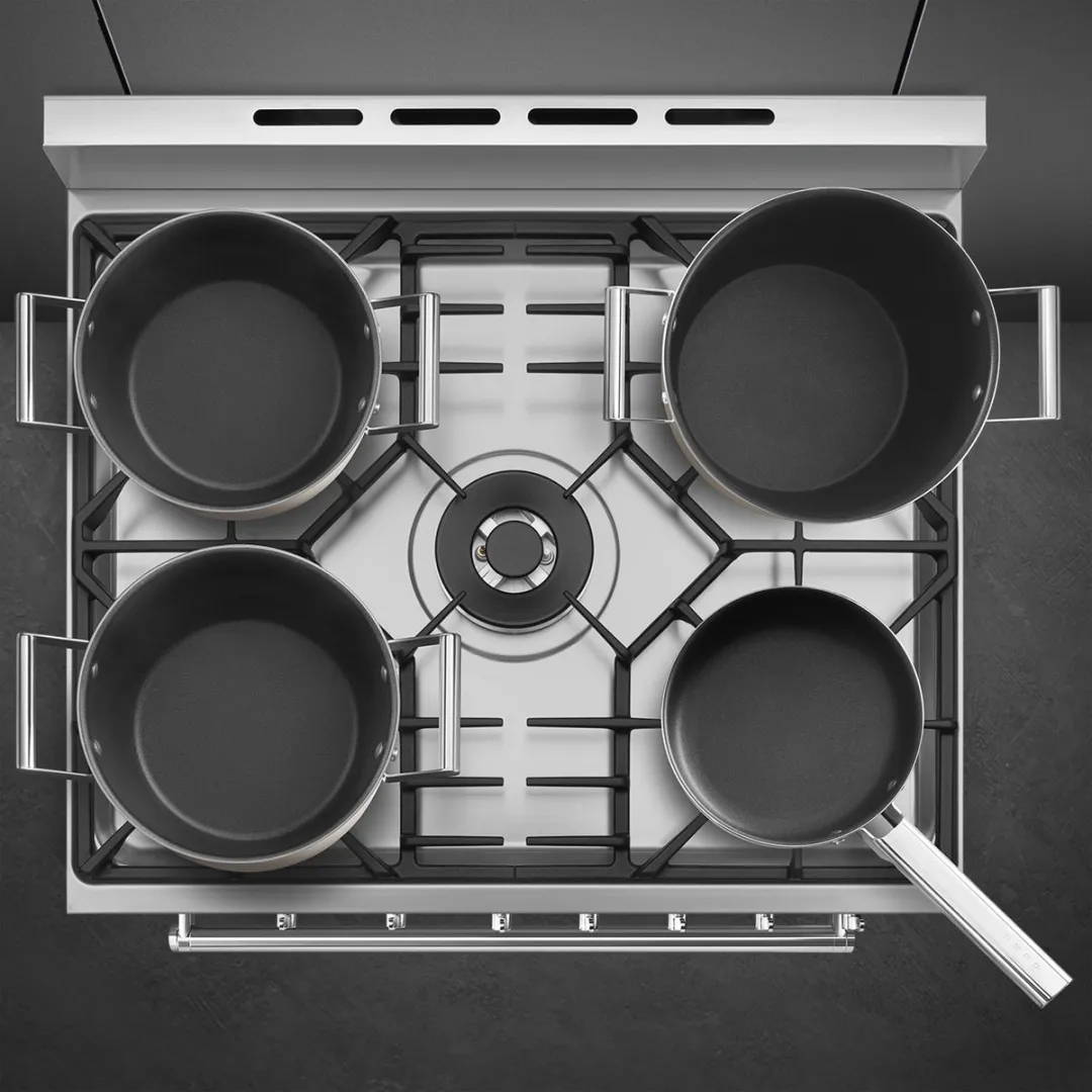 Smeg C7GMXNLK9 Gasfornuis 70cm - 5 Kookzones - RVS