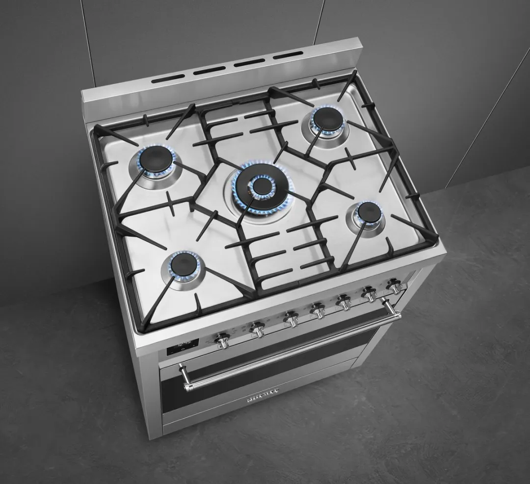 Smeg C7GMXNLK9 Gasfornuis 70cm - 5 Kookzones - RVS