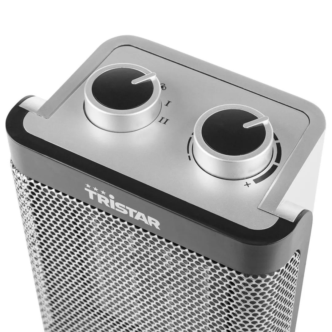 Tristar KA-5064 Keramische Kachel 1500W - Zwart/Grijs - afbeelding 4 van 6