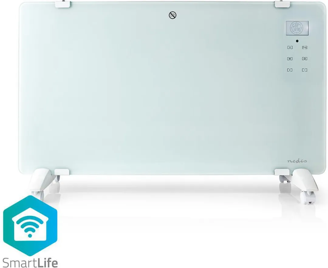 Nedis SmartLife WIFIHTPL20FWT Convectorkachel 2000W - Badkamer - Wit