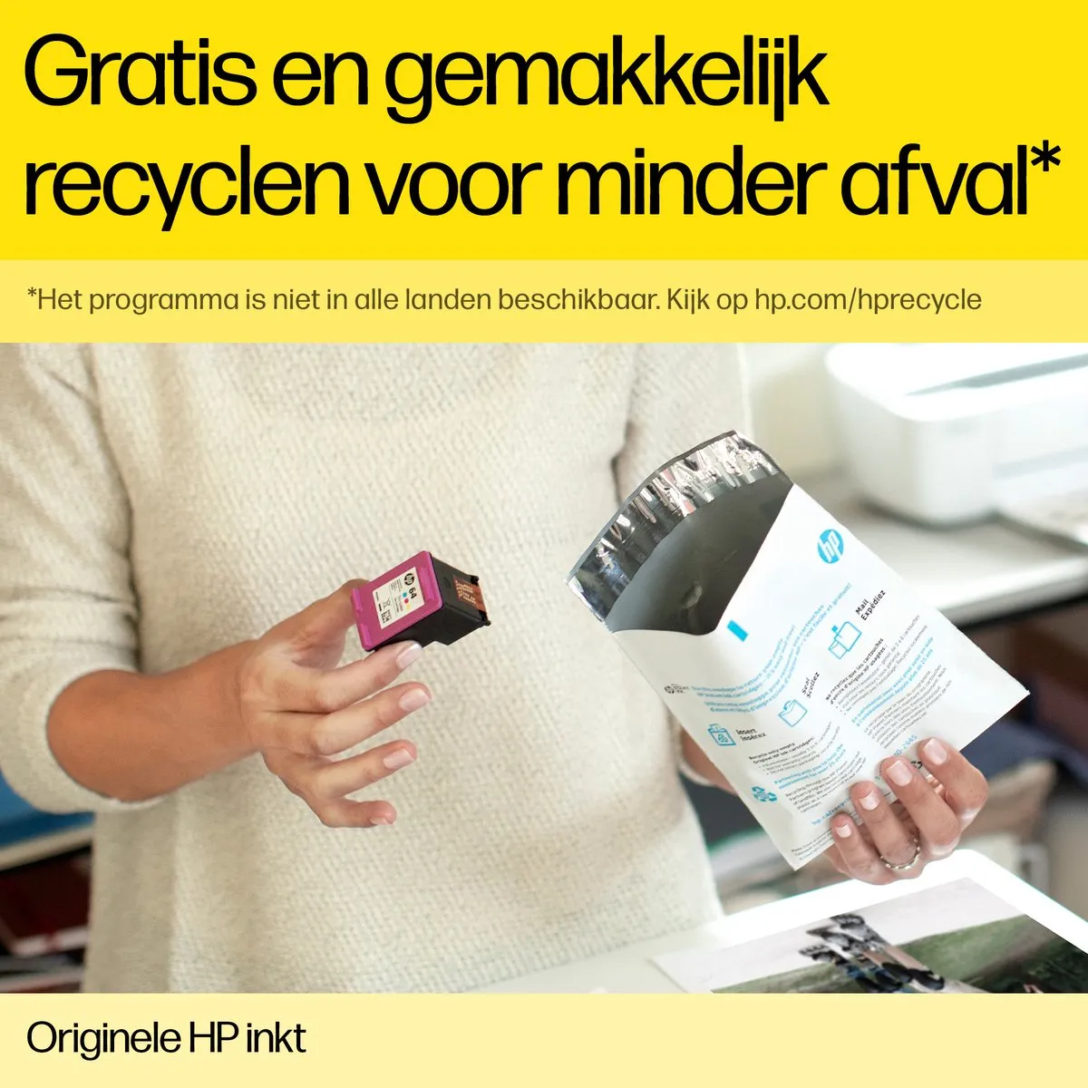 HP 73 Inktcartridge Mat Zwart