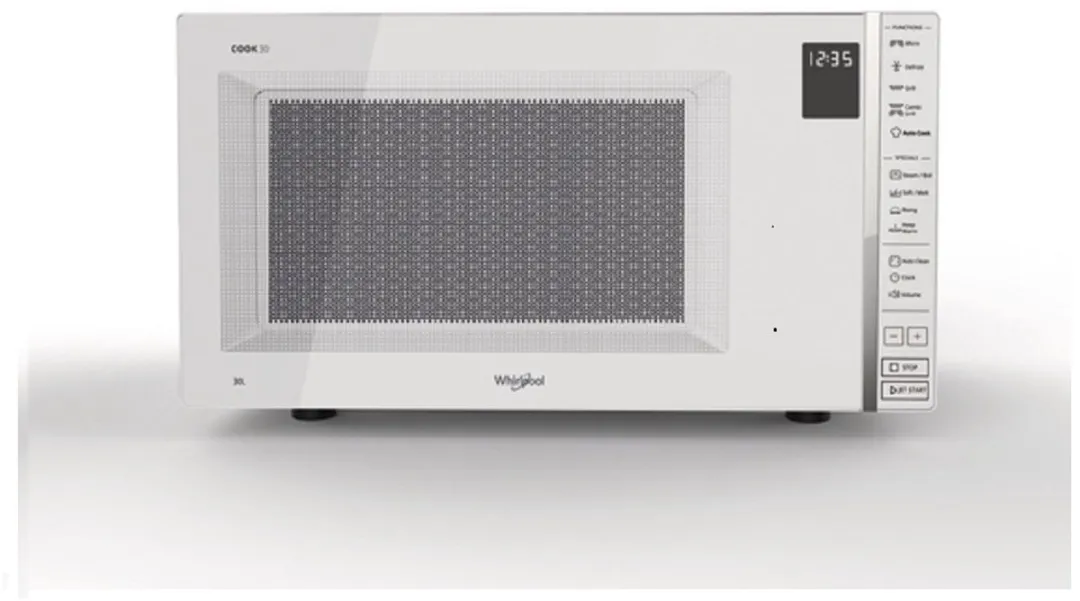 Whirlpool MWP304W Grill-Magnetron 1050W - 30L - Wit - afbeelding 6 van 6