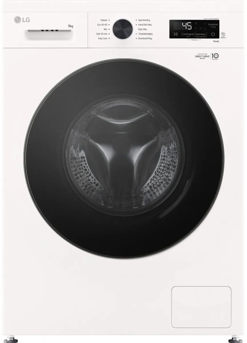 LG W4X1095NWB Wasdroogcombinatie 9/5kg