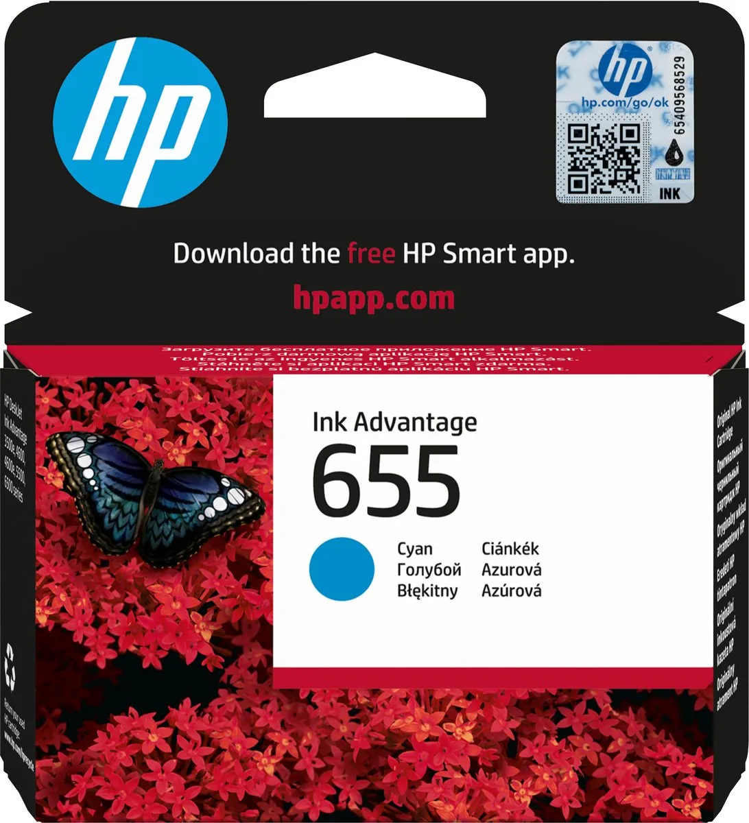 HP 655 Inktcartridge