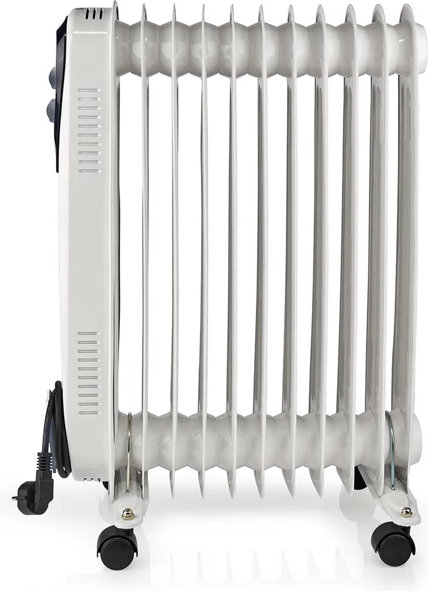 Nedis HTOI30WT11 Olieradiator 2500W - Wit