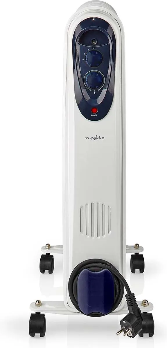 Nedis HTOI30WT11 Olieradiator 2500W - Wit