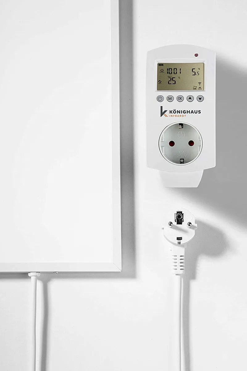 Könighaus P-Serie_Smart Infrarood Verwarmingspaneel 1000W - Wit