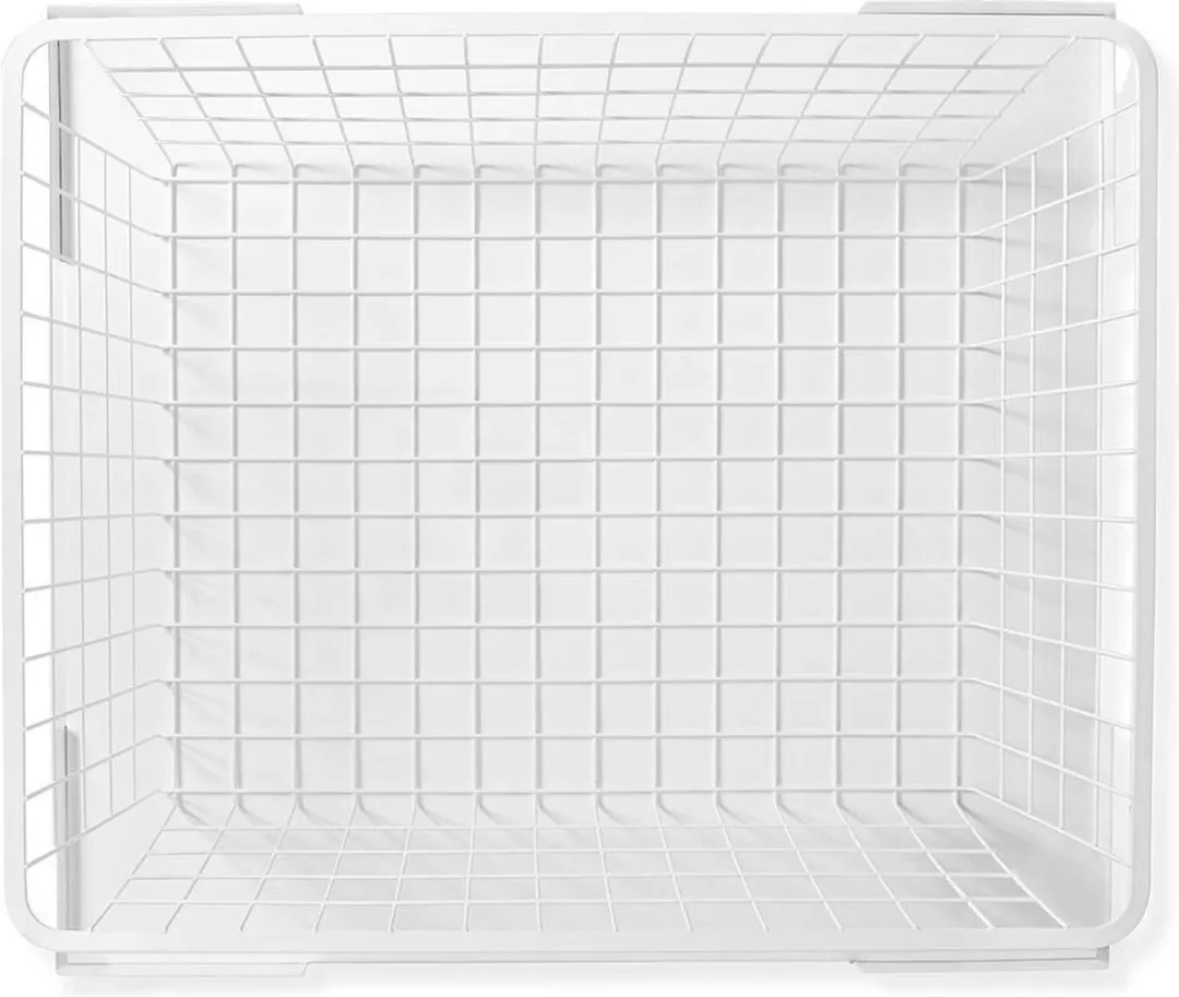 Nedis Wasmachine Verhoger met Mand - Opbouwmeubel - Wasmachine en Droger - 200 kg - Wit