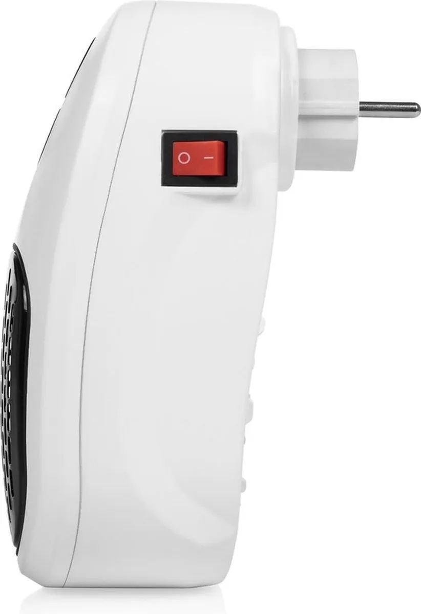 Tristar Plug Heater Mini Kachel 400W - Wit - afbeelding 2 van 4