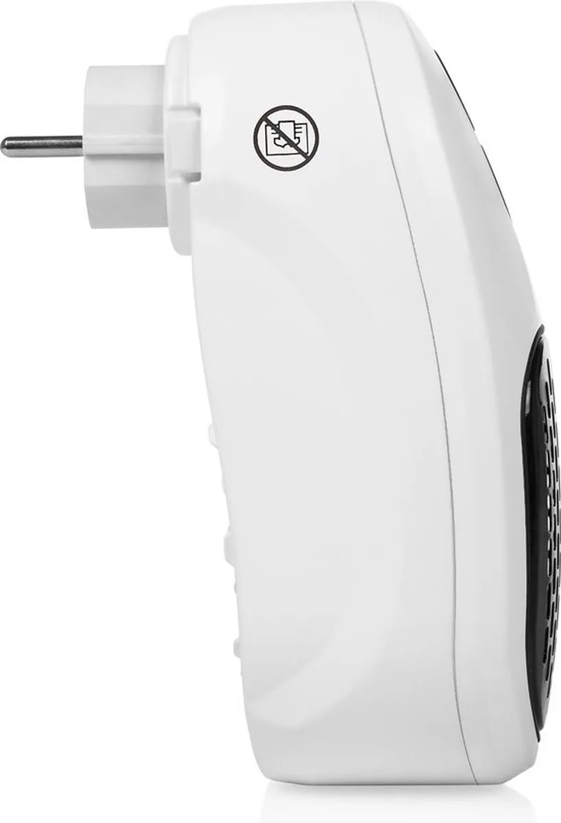 Tristar Plug Heater Mini Kachel 400W - Wit - afbeelding 4 van 4