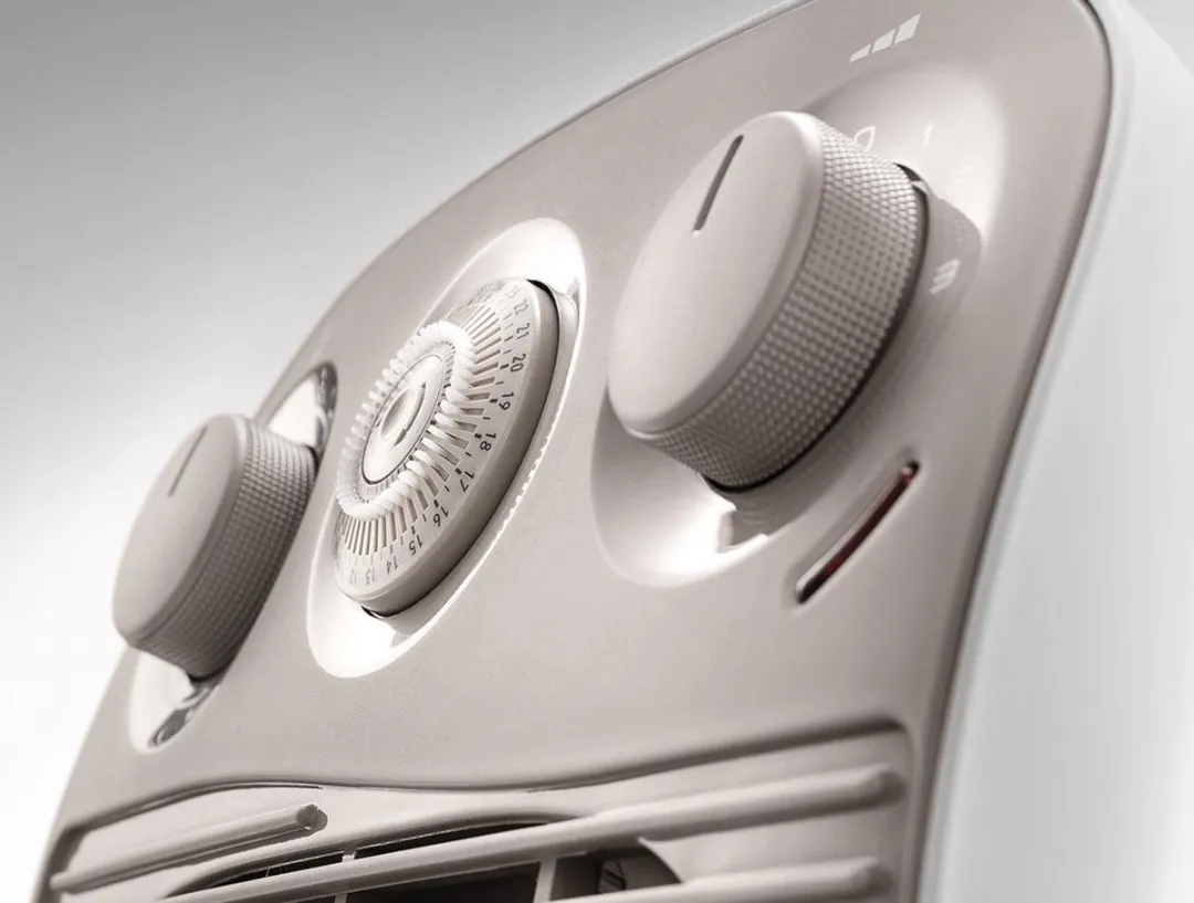 De'Longhi HFS50D22 Luchtverhitter 2200W - Wit/Grijs - afbeelding 2 van 6