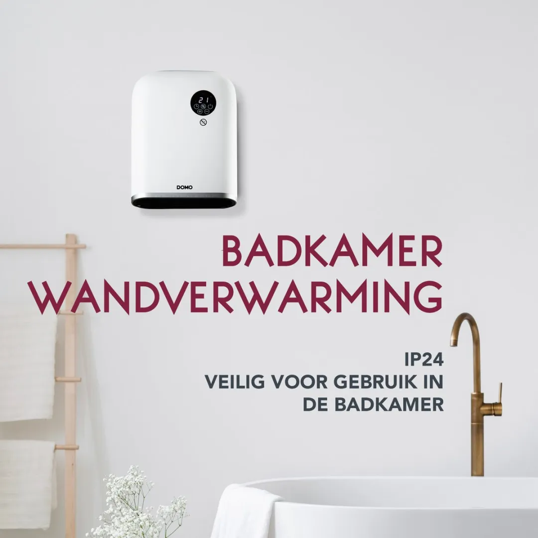Domo DO7357F Badkamerverwarming 2000W - Wit