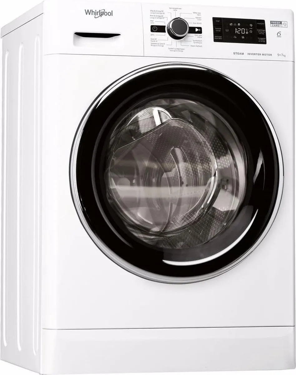 Whirlpool FWDGBE 97682E WBC V N Was-droogcombinatie 9/7 kg