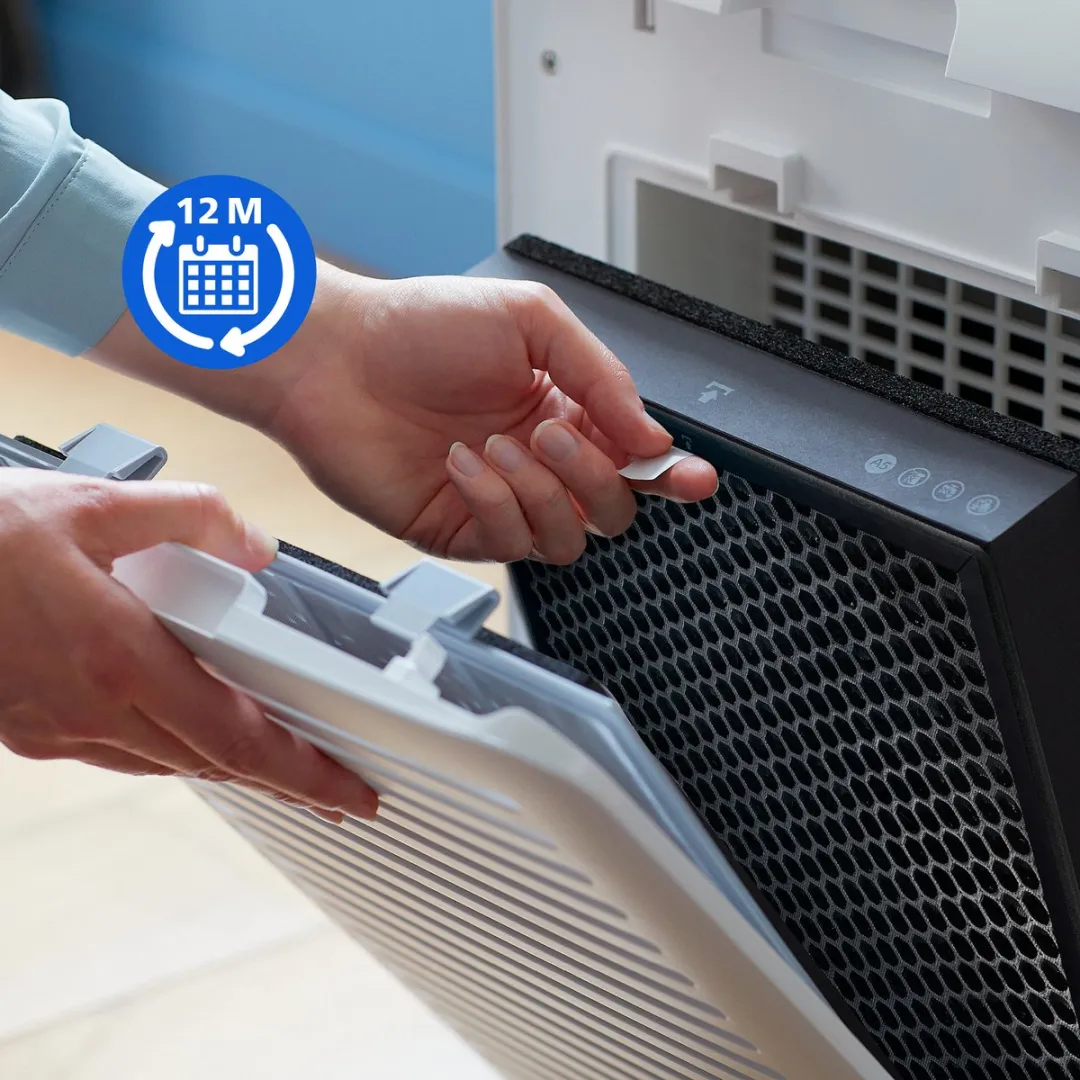 Philips NanoProtect FY1413/30 HEPA Filter - Zwart