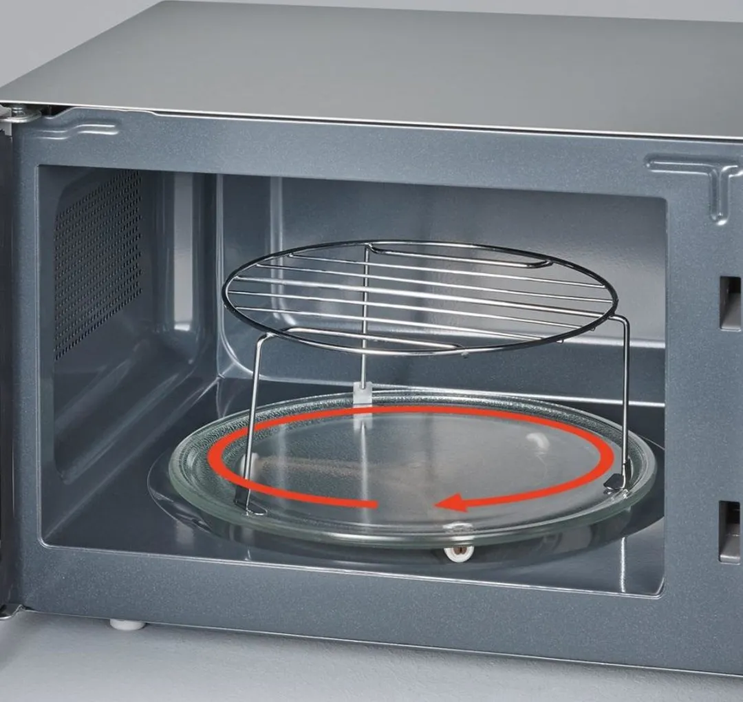 Severin MW 7773 Combi Magnetron 20L - 800W - 10 standen - Zwart/Silver