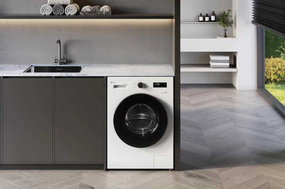 LG W4X1085NWB Wasdroogcombinatie 8/5kg - Essence White