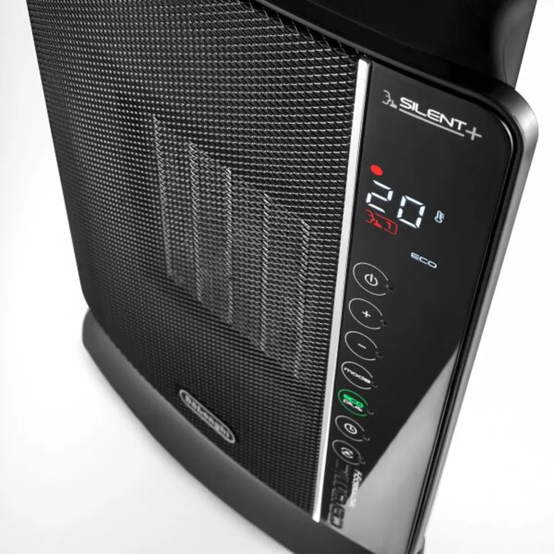De'Longhi DCH7993ER.BC Keramische Ventilatorkachel 2400W - Zwart