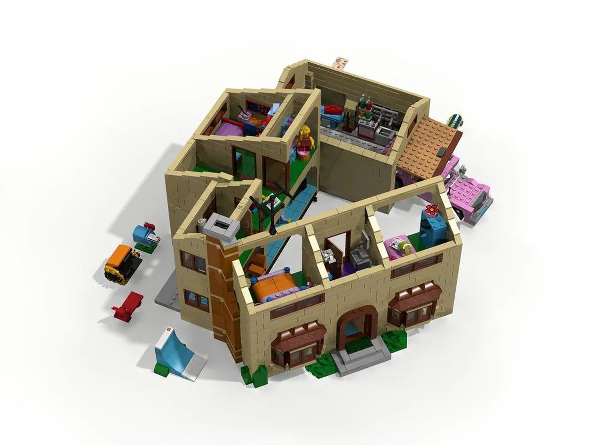 LEGO The Simpsons House 71006 - 2523 Stukken - 6 Minifiguren