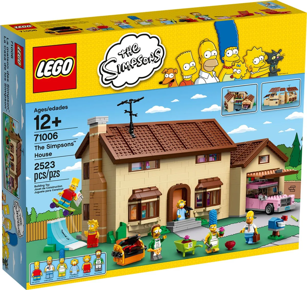 LEGO The Simpsons House 71006 - 2523 Stukken - 6 Minifiguren - afbeelding 6 van 6