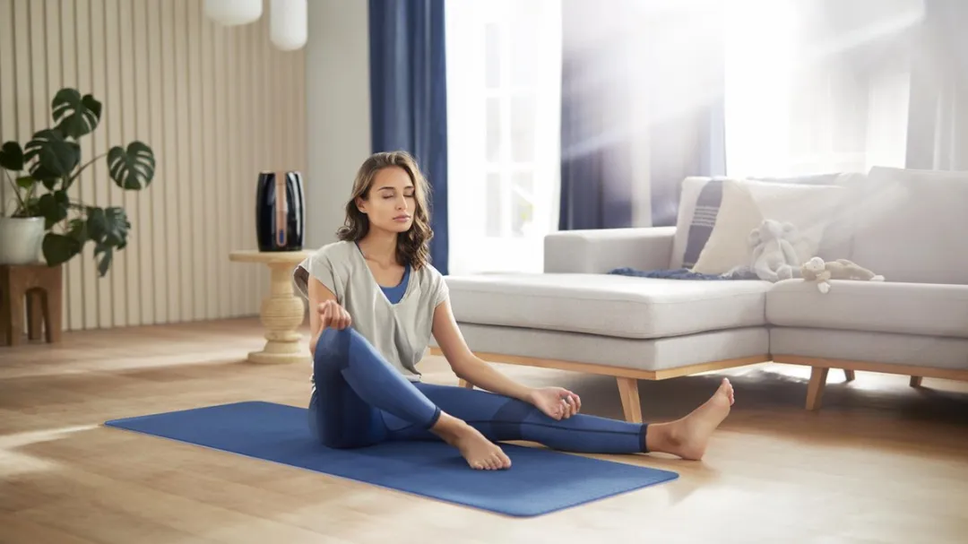 Philips 2000 Series HU2718/10 Luchtbevochtiger - 2L - 200ml/u - Zwart/Goud - afbeelding 6 van 6
