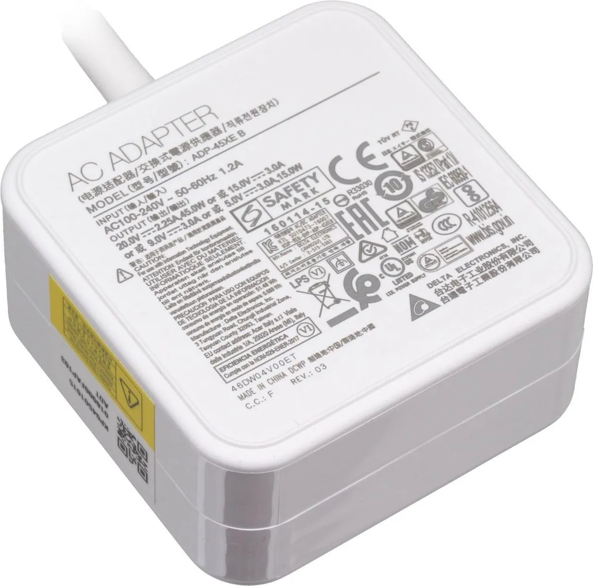 Acer KP.04501.015 USB-C Oplader 45W
