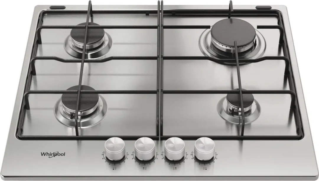 Whirlpool TGML 650 IX Gaskookplaat 58cm - 4 Zones - 7,3kW