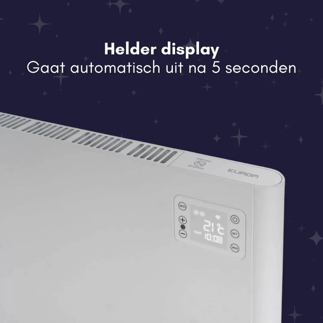 Eurom Alutherm Convectorkachel 2500W - Wit