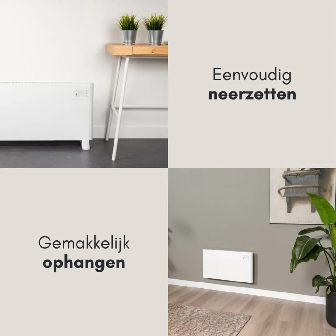 Eurom Alutherm Convectorkachel 2500W - Wit