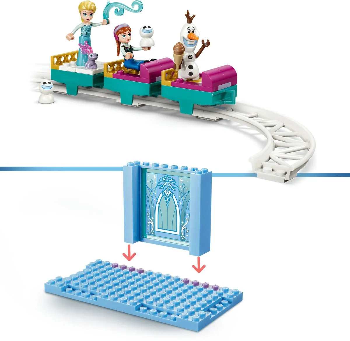 LEGO Disney Frozen Elsa's IJskasteel 43281 - 216 Stukken - afbeelding 6 van 6