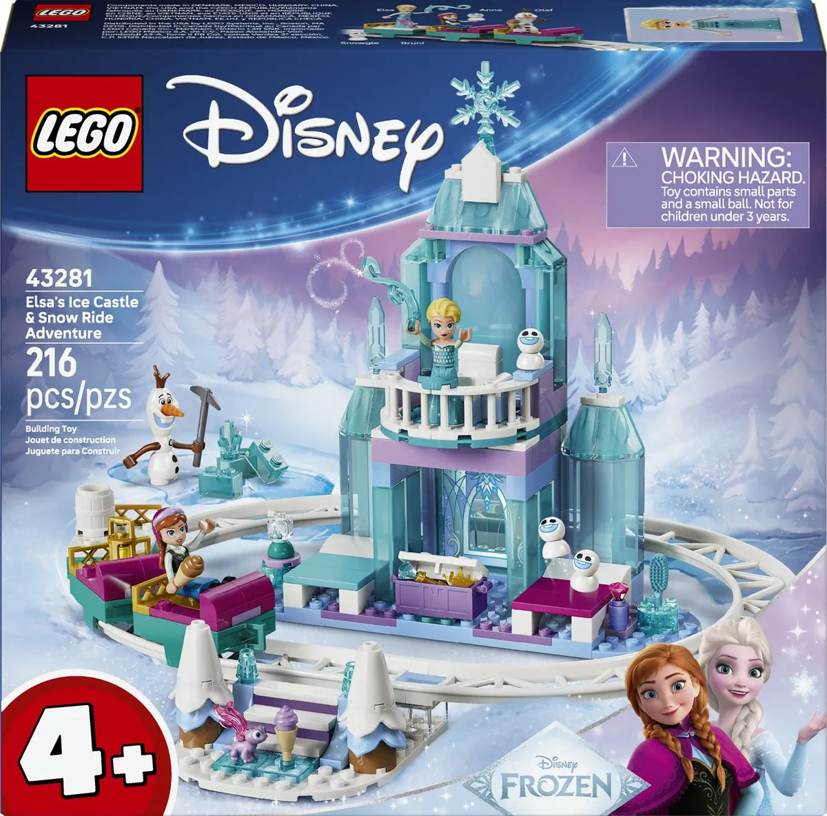 LEGO Disney Frozen Elsa's IJskasteel 43281