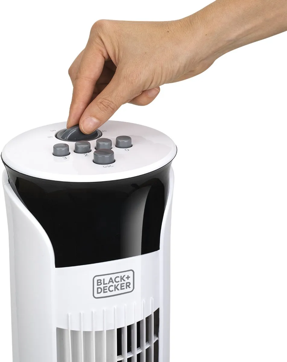 BLACK+DECKER BXEFT47E Torenventilator 45W - Wit